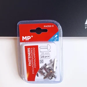 Broche self 25 unidades 25 mm MP