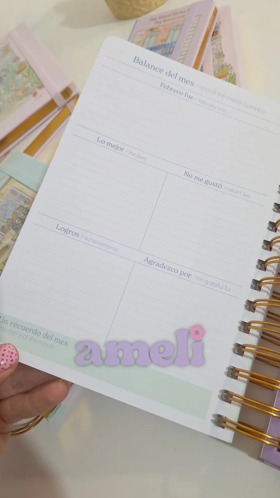 Agenda 2027 Travel día por página Mooving 15 x 21cm - Imagen 7