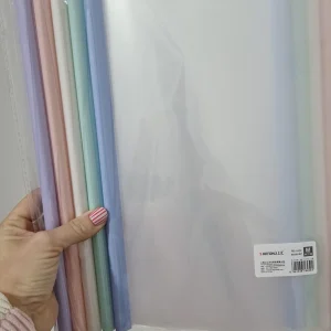 Carpeta con vaina pastel MP